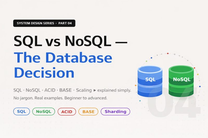 SQL and NoSQL databases, codescomet
